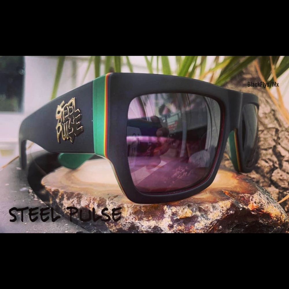 STEEL PULSE POLARIZED Sunglasses COLLABORATION 🇯🇲❤️